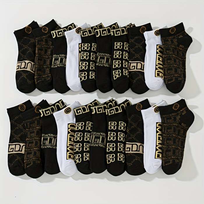 Sock 10 Pack Mixed Colors  One Size