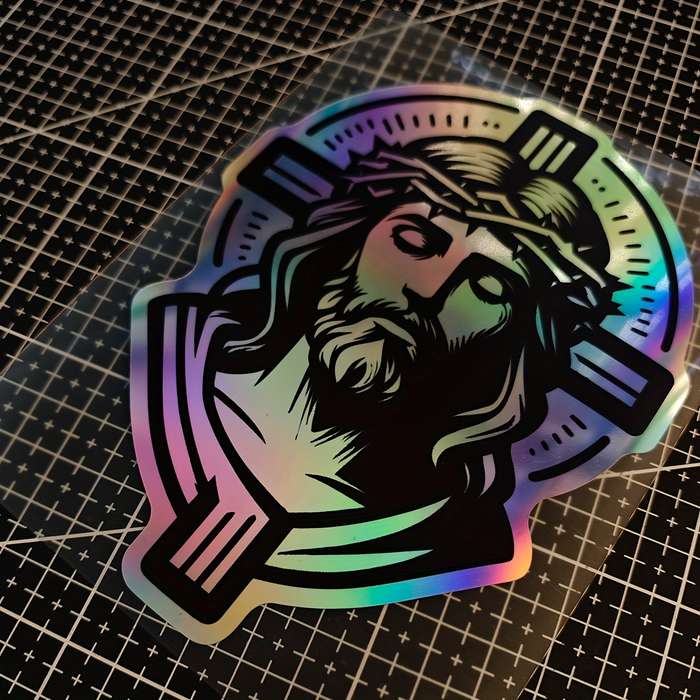 1pc  Jesus Christian Themed Stickers