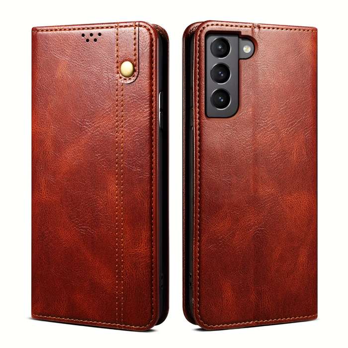 1pc Brown For Samsung Galaxy S22 5G Phone Cases