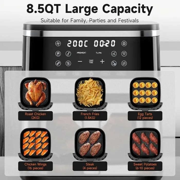 8.5L Digital Air Fryer