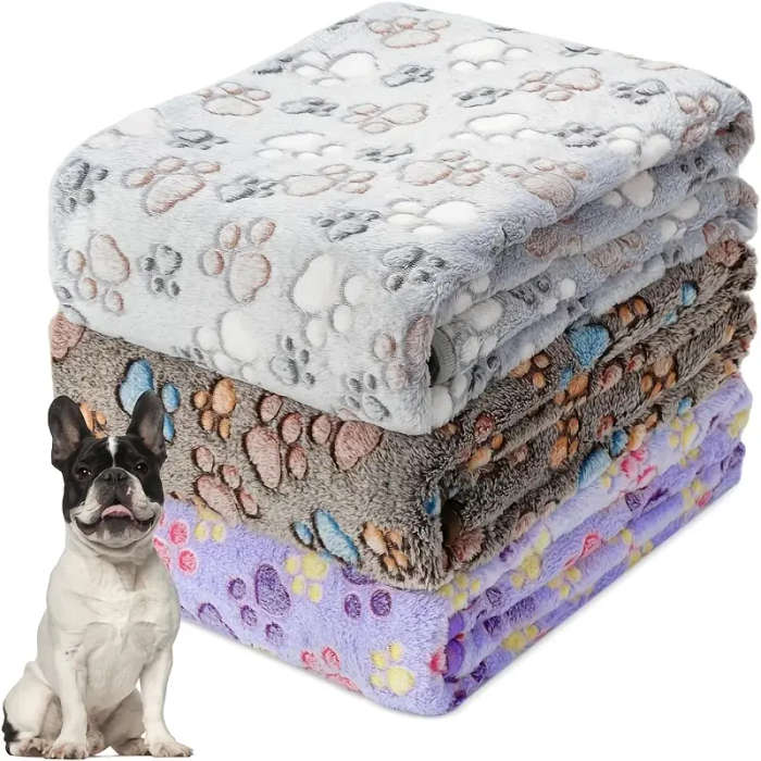 3-Pack Of Thickened Pet Blankets 60*40cm