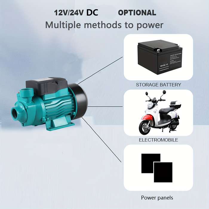 1Pc 12V High Efficiency Water Pump 2100Lh Output