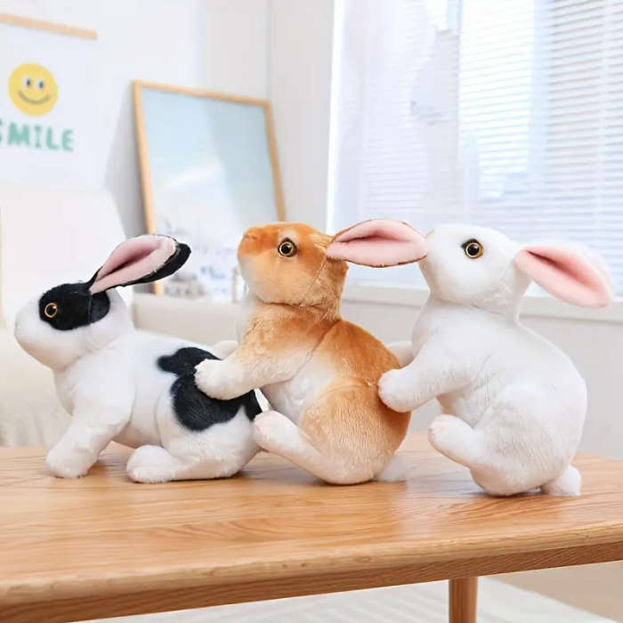 Cute Rabbit Plush Toy White