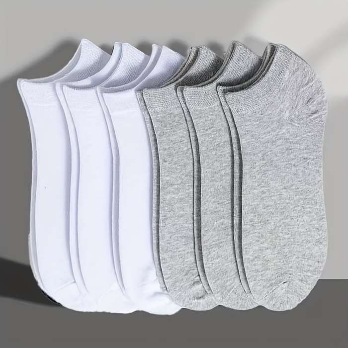 12 Pairs Mixed Color One Size High Elastic Socks