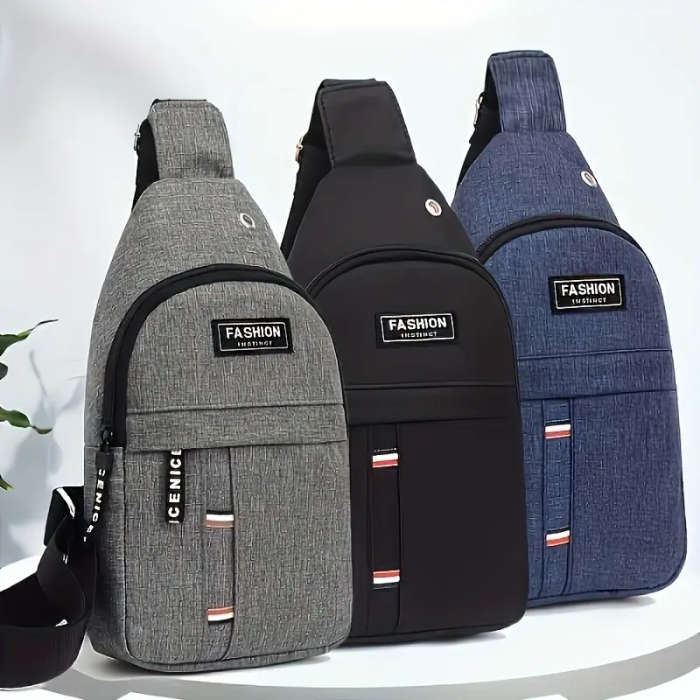 Casual Oxford MenS Chest Bag
