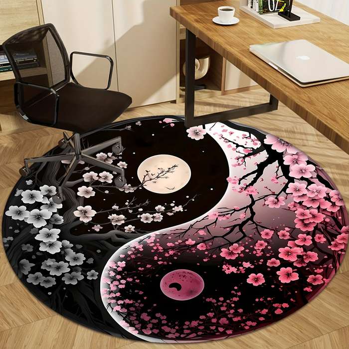 1Pc 47.24x47.24inch 120x120cm Floor Mat