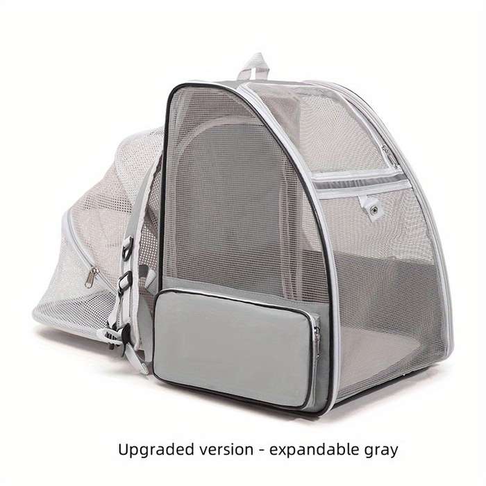 1pc Upgraded Expanded Model Graysize One size Pet Bag