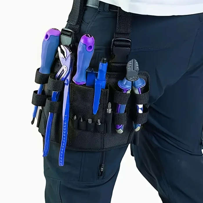 Waist Bag With Portable Tool Holder