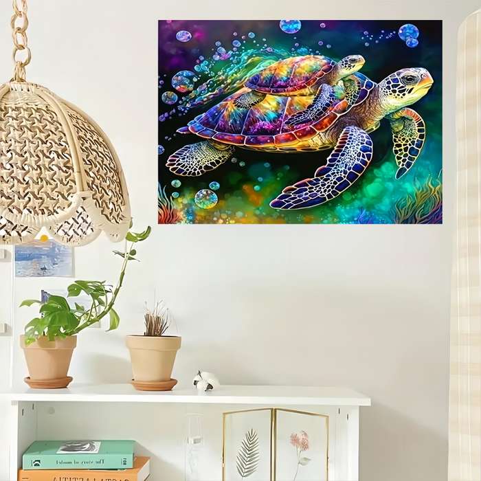 1000pcs Sea Turtle Jigsaw Puzzle Thick Durable Seamless for Adults Perfect for