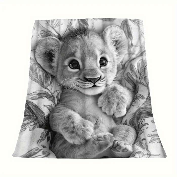 1ps Blanket Color Dark Gray size 200x230cm
