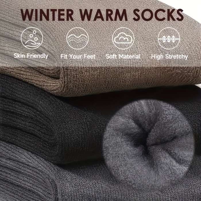 Sock 3Pairs Black  One Size