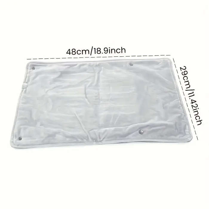 1pc Soft And Comfortable Flannel Heating Pad for Home And Travel Portable Plug in Use Warm Handbag f