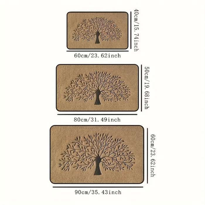 1Pc 40x60cm 15.7x23.6inch Floor Mat