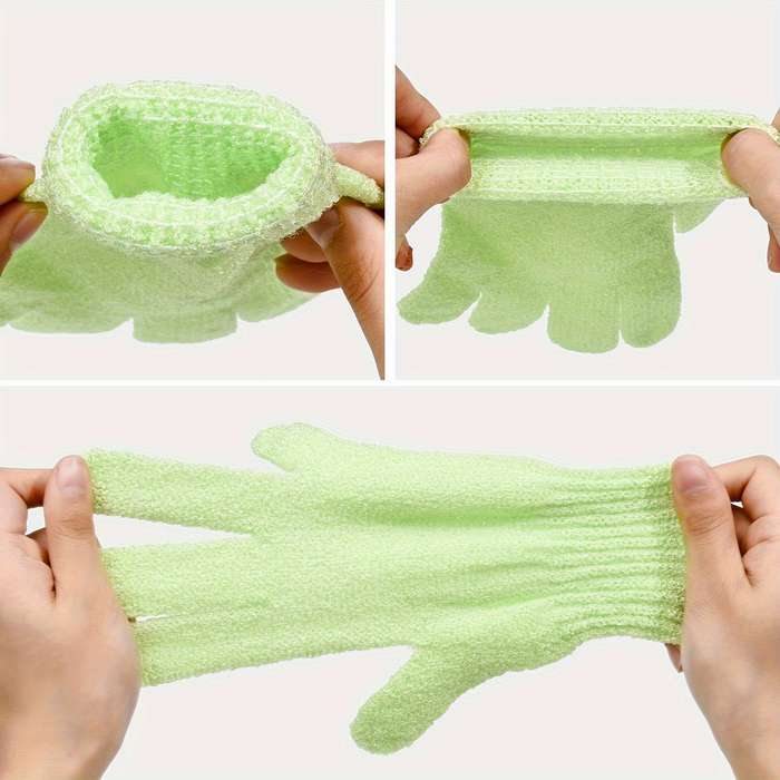 5 Pairs Colorful Nylon Gloves Multi Purpose Work Gloves