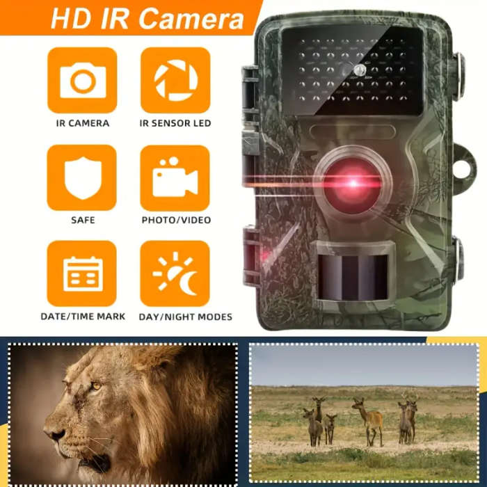 HD Infrared Camera With Night Vision Function
