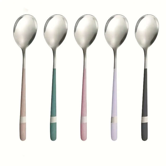 5-Piece Stainless Steel Spoon Set