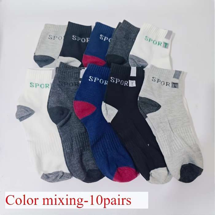 10 Pairs Sock Color Mixing