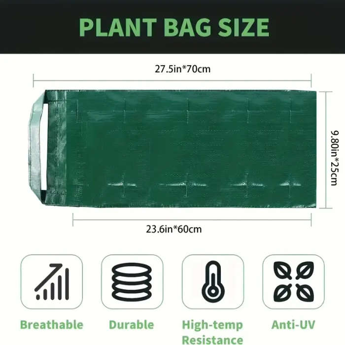 8Hole Hanging Strawberry Planting Bag