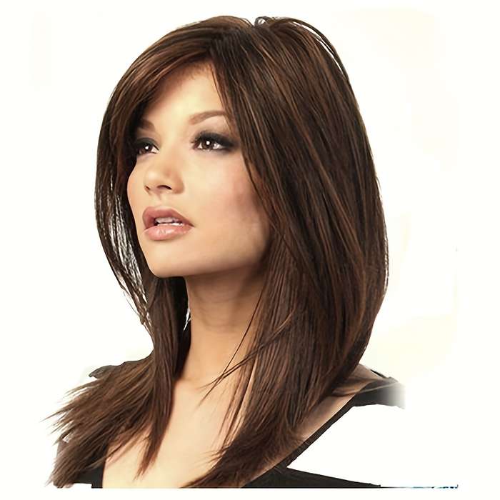1Pc Mixed Color 60.96cm Fashion Design Wig