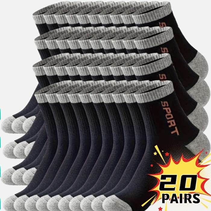 Sock 20Pairs Blue  One Size