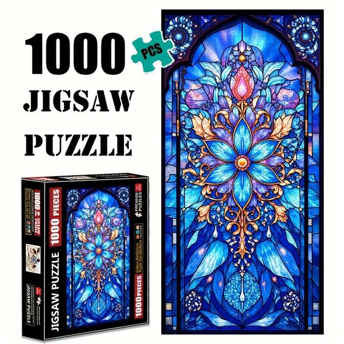 1000 Piece Paper Jigsaw Puzzle For Adults 20.32x10.16 cm