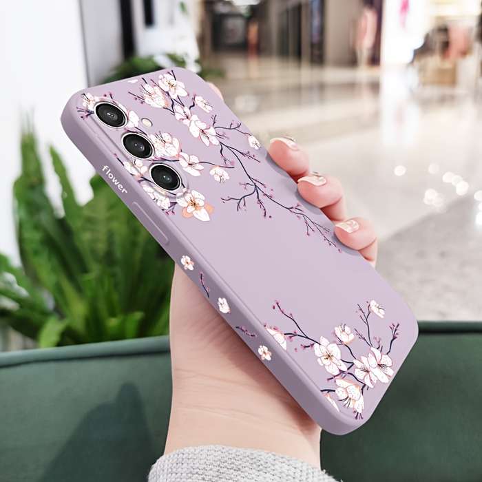 1pc Purple For Samsung Galaxy S25 Plus Phone Cases