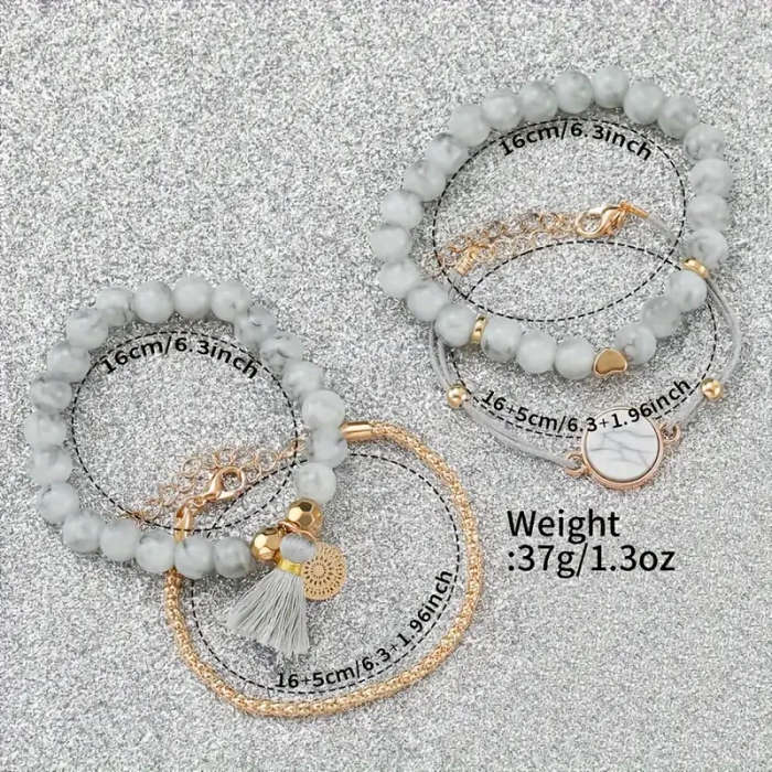 A Quartz Women's Watch And Four Pieces Of Jewelry