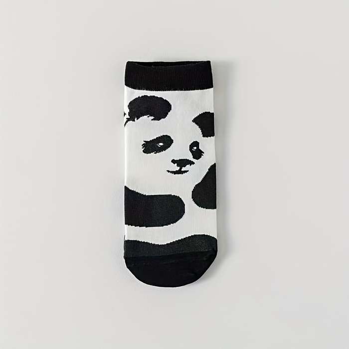 5 Pairs Mixed Color One Size High Elastic Socks