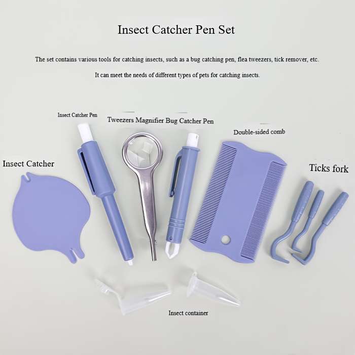 1pc Green Pet Comb