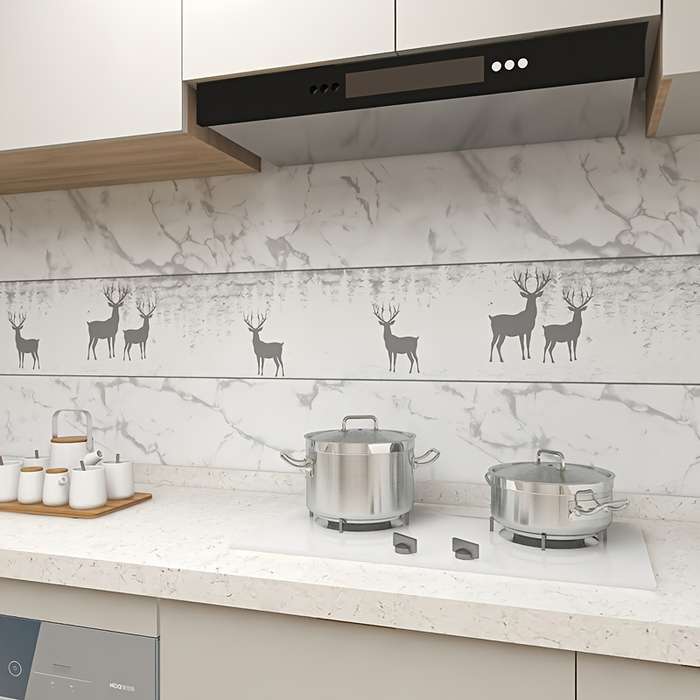 1PC Wall StickersReindeer5 Meterss LongX60 centiMeterss Wide