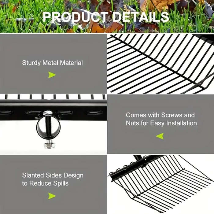 Heavy Duty Metal Manure Fork