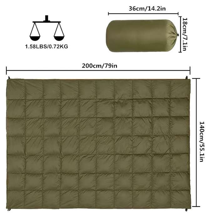 1ps Blanket Color Black