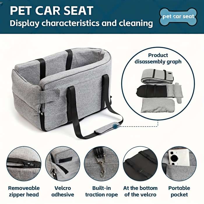 1pc grey Pet Bag