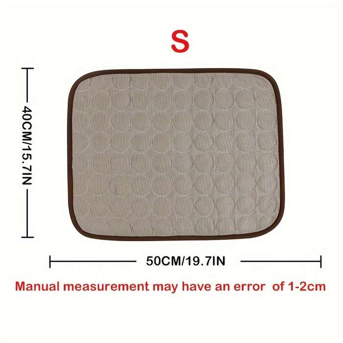 1piece Coffee Ice Mat Cooling Pad