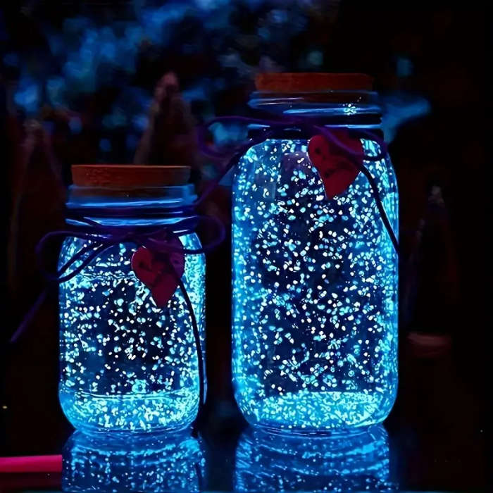 1000 Pcs Resin Luminous Pebbles