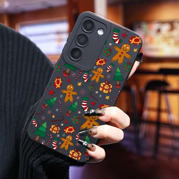 1pc Black For Samsung Galaxy S25 Plus Phone Cases