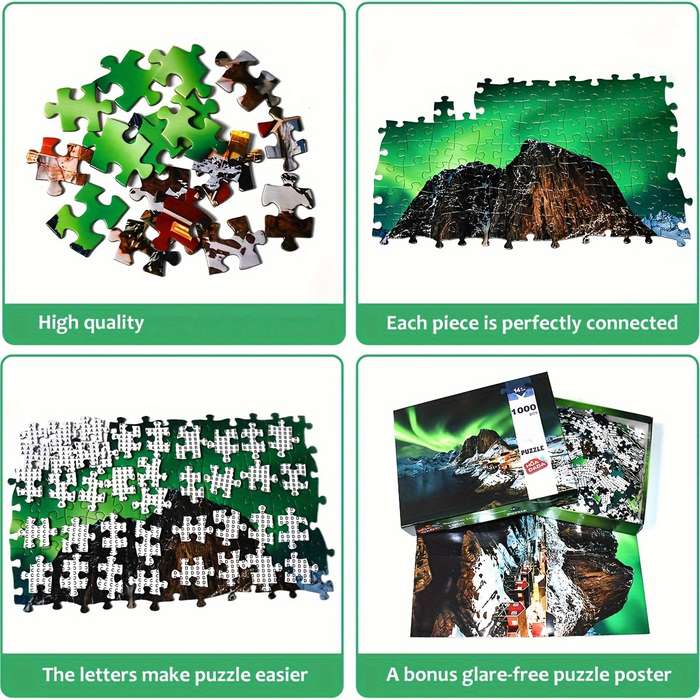 1000 Piece Paper Jigsaw Puzzle For Adults