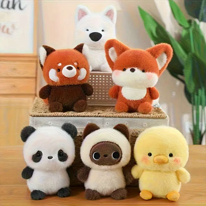 1 Cute Plush Toy Fox