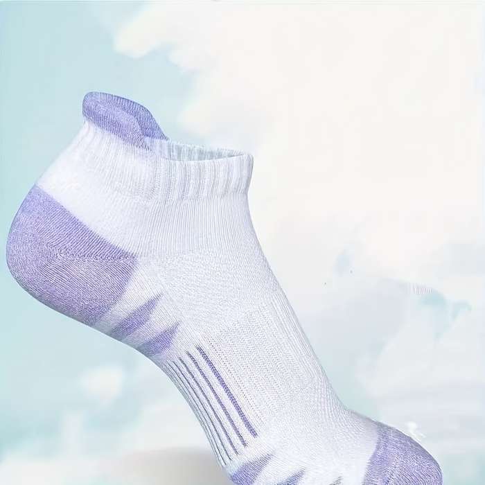 5 Pack Mixed Colors One Size High Elastic Socks