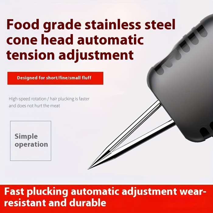 1 x Portable USB Rechargeable Electric Poultry Plucker