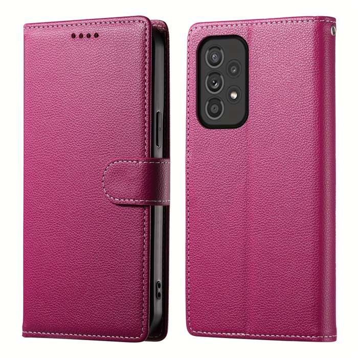 1pc Rose Red For Samsung Galaxy A33 5G Phone Cases
