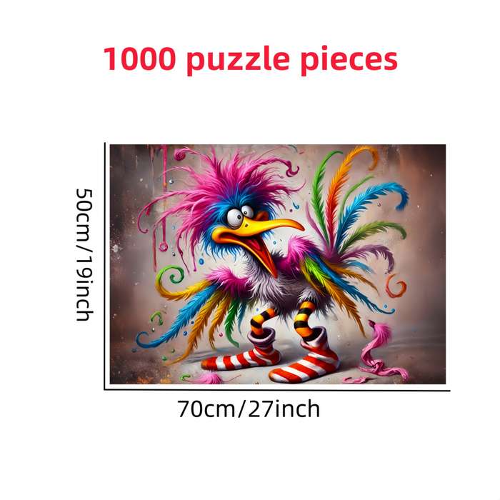 1000 Piece Mini Paper Jigsaw Puzzle
