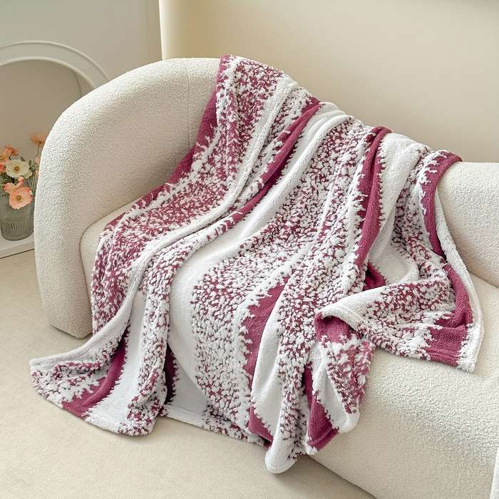 1ps Blanket Color Marbled Camel size 200x230cm 80x90inch