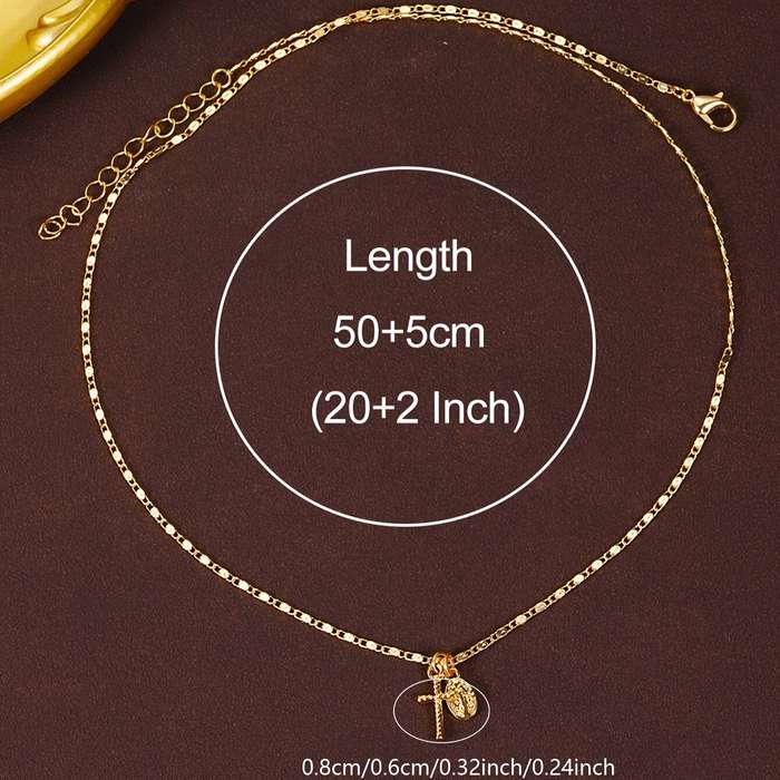 1 Piece Golden Yellow Jesus Theme Pendant