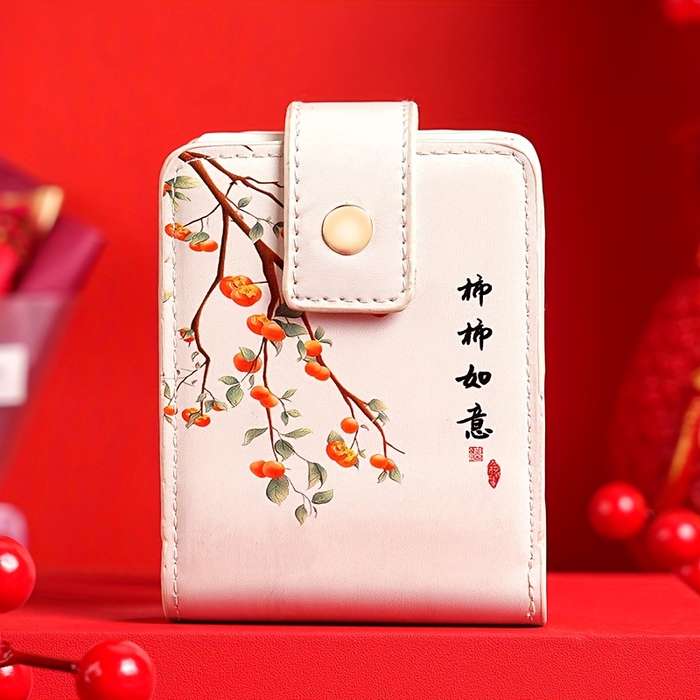 1pc Portable Mini Lipstick Case White Color Lightweight Positioning Printing No Edge Paint Sma