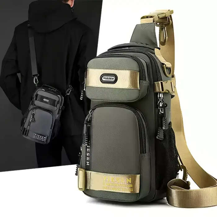 Unisex Fashion Anti-theft Crossbody Bag