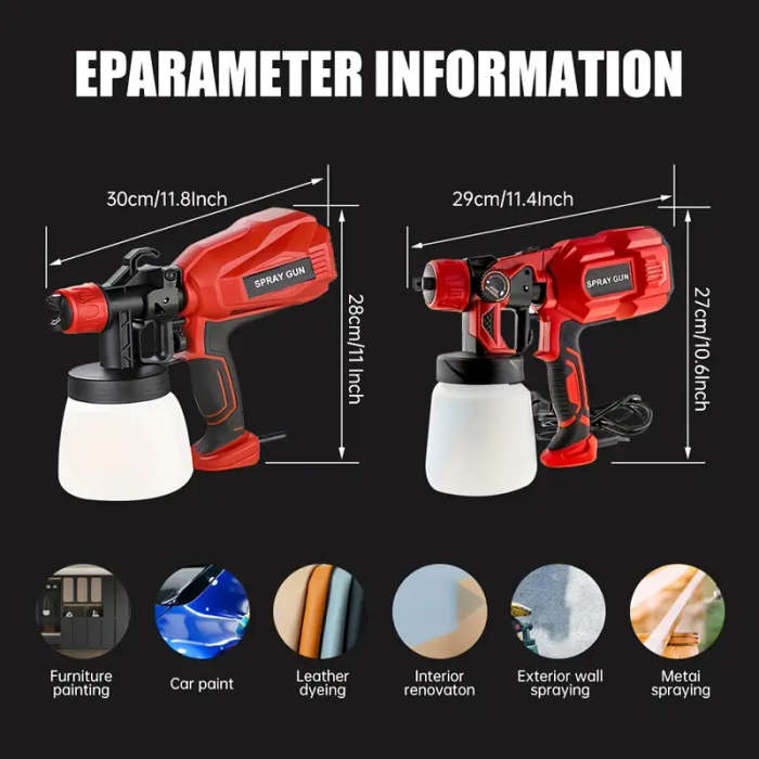 Advanced HVLP Electric Spray Guns