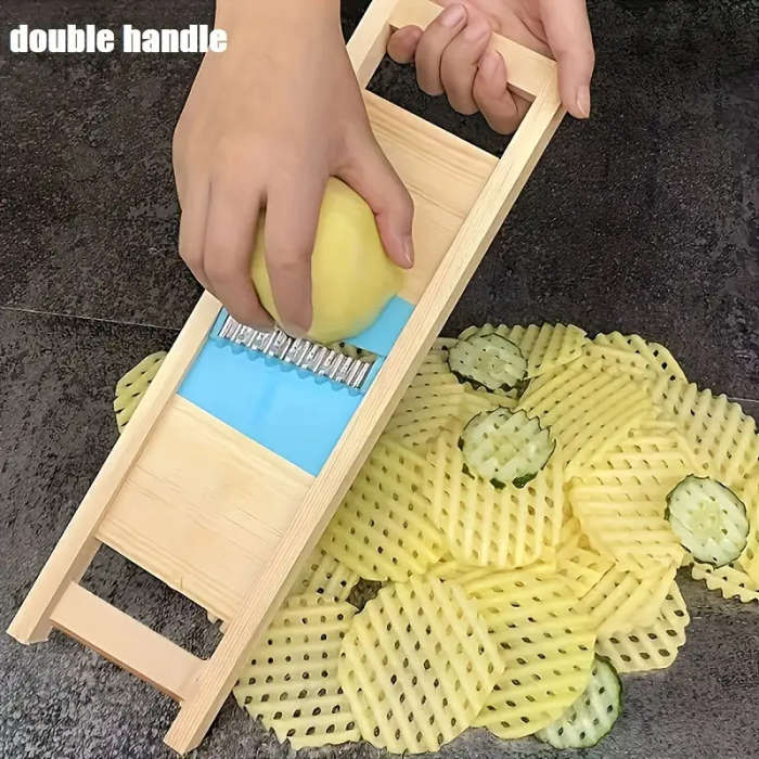 Stainless Steel Potato Wave Cutter