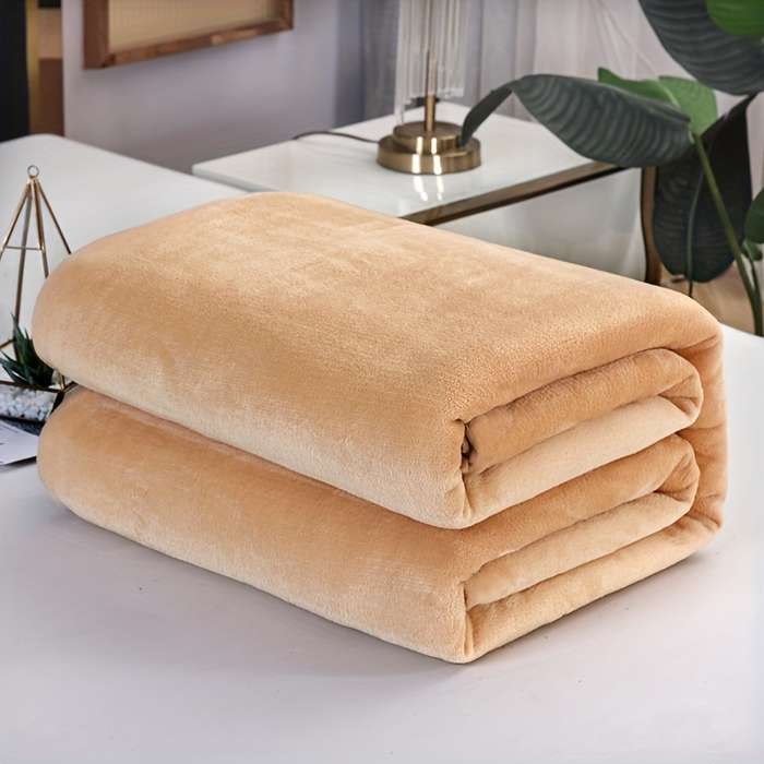 1ps Blanket Color Sky Blue size 120x200cm