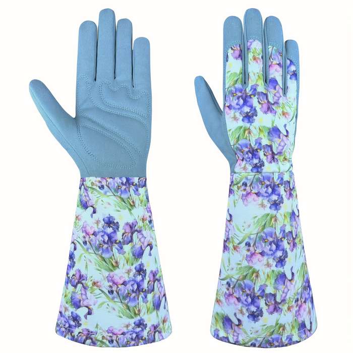 1 Pair Brown Size M-L Household Cleaning Gloves